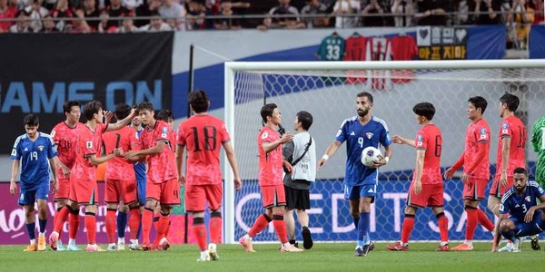 한국 대표팀, 쿠웨이트를 4-0으로 완파하며 이강인과 배준호의 활약이 돋보였다. 11회 연속 본선 진출이 확… 썸네일 이미지
