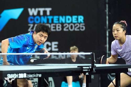 임종훈-신유빈, 중국 꺾고 WTT 자그레브 혼합복식 우승…연속 정상 행진 이어져 썸네일 이미지