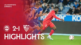 알라베스 vs 세비야 FC 경기 하이라이트 이미지