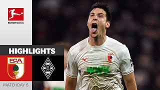 FC 아우크스부르크 vs 보루시아 묀헨글라트바흐 경기 하이라이트 이미지