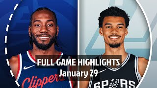 샌안토니오 스퍼스 vs LA 클리퍼스 경기 하이라이트 이미지