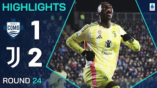 코모 1907 vs 유벤투스 FC 경기 하이라이트 이미지