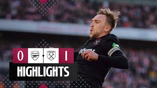 아스날 FC vs 웨스트햄 유나이티드 경기 하이라이트 이미지