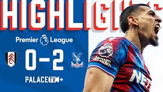 풀럼 FC vs 크리스탈 팰리스 FC 경기 하이라이트 이미지