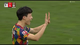 마인츠 vs FC 장크트파울리 경기 하이라이트 이미지