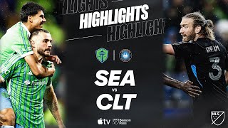 시애틀 사운더스 FC vs 샬럿 FC 경기 하이라이트 이미지