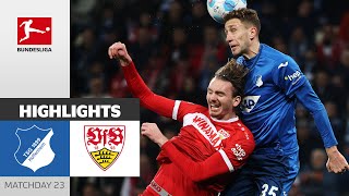 TSG 1899 호펜하임 vs VfB 슈투트가르트 경기 하이라이트 이미지