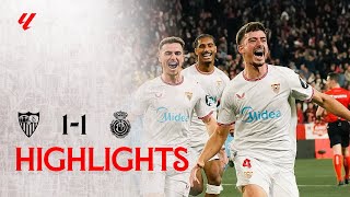세비야 FC vs RCD 마요르카 경기 하이라이트 이미지