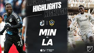 미네소타 유나이티드 FC vs LA 갤럭시 경기 하이라이트 이미지