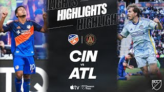 FC 신시내티 vs 애틀랜타 유나이티드 FC 경기 하이라이트 이미지