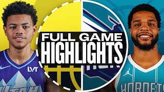 샬럿 호네츠 vs 유타 재즈 경기 하이라이트 이미지
