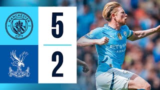 맨체스터 시티 vs 크리스탈 팰리스 FC 경기 하이라이트 이미지