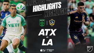 오스틴 FC vs LA 갤럭시 경기 하이라이트 이미지