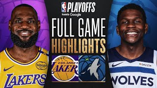 미네소타 팀버울브스 vs LA 레이커스 경기 하이라이트 이미지