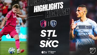 세인트루이스 시티 SC vs 스포팅 캔자스시티 경기 하이라이트 이미지
