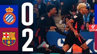 RCD 에스파뇰 vs FC 바르셀로나 경기 하이라이트 이미지