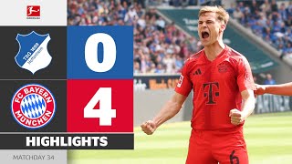 TSG 1899 호펜하임 vs FC 바이에른 뮌헨 경기 하이라이트 이미지