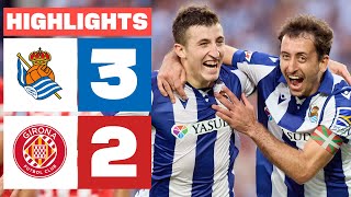 레알 소시에다드 vs 지로나 FC 경기 하이라이트 이미지