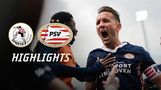 스파르타 로테르담 vs PSV 에인트호번 경기 하이라이트 이미지