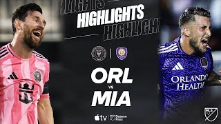 인터 마이애미 CF vs 올랜도 시티 SC 경기 하이라이트 이미지