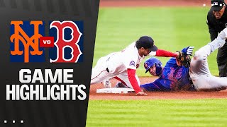 보스턴 vs 뉴욕메츠 경기 하이라이트 이미지