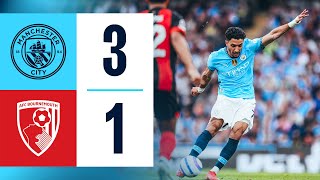 맨체스터 시티 vs AFC 본머스 경기 하이라이트 이미지