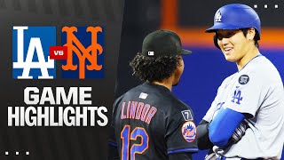 뉴욕메츠 vs LA다저스 경기 하이라이트 이미지