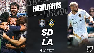 샌디에고 FC vs LA 갤럭시 경기 하이라이트 이미지