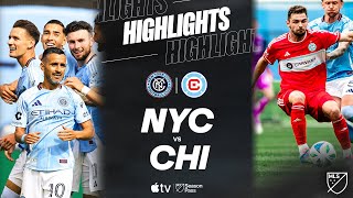 뉴욕 시티 FC vs 시카고 파이어 경기 하이라이트 이미지
