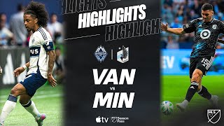 밴쿠버 화이트캡스 FC vs 미네소타 유나이티드 FC 경기 하이라이트 이미지