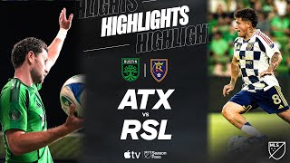 오스틴 FC vs 레알 솔트레이크 경기 하이라이트 이미지