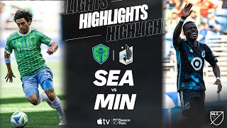 시애틀 사운더스 FC vs 미네소타 유나이티드 FC 경기 하이라이트 이미지