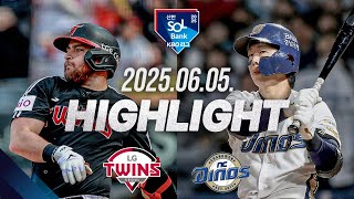 NC vs LG 경기 하이라이트 이미지