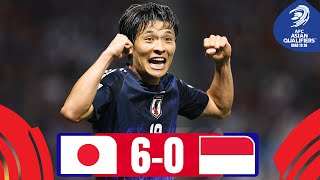 일본 vs 인도네시아 경기 하이라이트 이미지