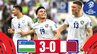 우즈베키스탄 vs 카타르 경기 하이라이트 이미지