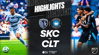 스포팅 캔자스시티 vs 샬럿 FC 경기 하이라이트 이미지