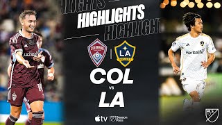 콜로라도 라피즈 vs LA 갤럭시 경기 하이라이트 이미지