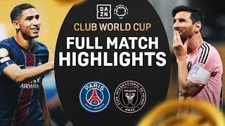 파리 생제르맹 FC(N) vs 인터 마이애미 CF 경기 하이라이트 이미지