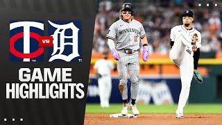 디트로이트 vs 미네소타 경기 하이라이트 이미지