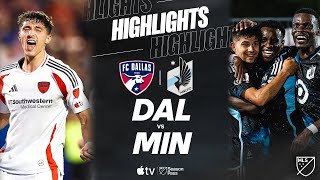 FC 댈러스 vs 미네소타 유나이티드 FC 경기 하이라이트 이미지