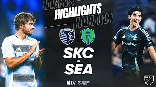 스포팅 캔자스시티 vs 시애틀 사운더스 FC 경기 하이라이트 이미지