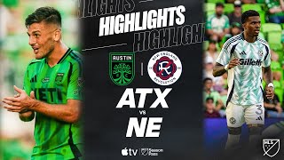 오스틴 FC vs 뉴잉글랜드 레볼루션 경기 하이라이트 이미지