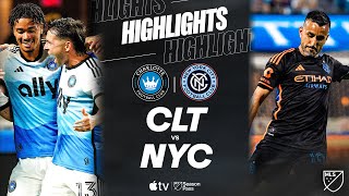 샬럿 FC vs 뉴욕 시티 FC 경기 하이라이트 이미지