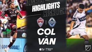 콜로라도 라피즈 vs 밴쿠버 화이트캡스 FC 경기 하이라이트 이미지