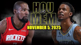 멤피스 그리즐리스 vs 휴스턴 로키츠 경기 하이라이트 이미지